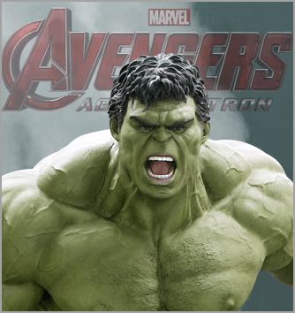 Hulk, Avengers Age of Ultron, scale 1:1, prototype sculpted by Studio Oxmox